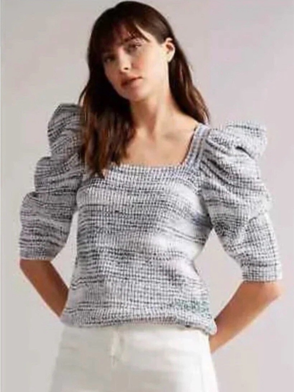 Ted Baker Aspel Knit Top Women's xl
